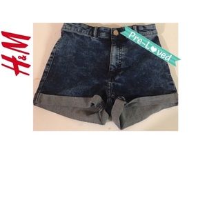 H&M Divided Sz 6 Juniors Shorts
